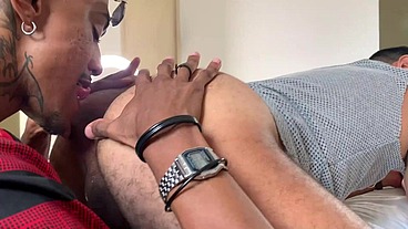 MARCOS GOIANO FUCKED AND CUMMED BY TWO BIG BRAZILIAN HORNY BLACKS - YURI OBERON AND AXXXELL