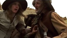 Wild milf Sondra Locke gives a sloppy blowjob to Josey Wales