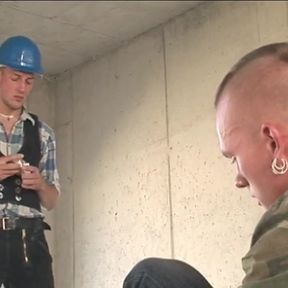 Arrested Punk Boy Gets a Big Cock