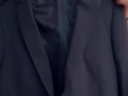 Fashion show: jacket is too small