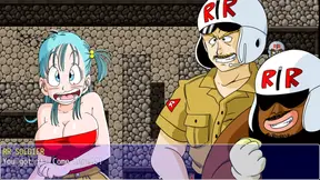 Bulma's sexy session: Fucks villains and gives creampie