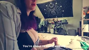 Amateur stepsister gives a wet and wild POV blowjob while letting you suck