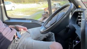 meeting with a driver stopping near my truck