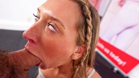POV Second Casting: Tanned Slim American Teen Aims for Fitness Model