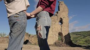Amateur Whore Wants Cock at Outdoors Deepthroat with Stranger