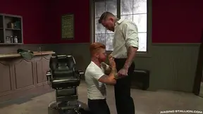 Before gay anal sex Bennett Anthony enjoys a blowjob and ass licking