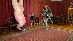Bull Whipping in Fur and Python Boots - ENTIRE