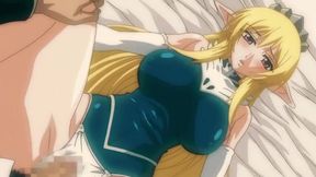 Enchanting Elf with Curves Delights in Playful Expressions and Intimate Moments