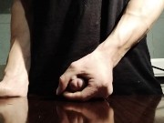 Humping my kitchen counter until i cum all over it! (Hands Free / cumshot)