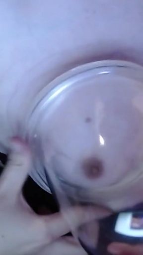 My Breast Enlargement Routine NoogleBerry Sissy Boobs Pumping   Clip 3