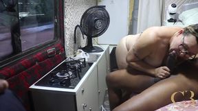 imagine fucking grandmother in an old mobile home in the middle of the city