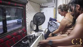 imagine fucking grandmother in an old mobile home in the middle of the city