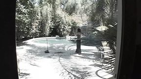 Hairy MILF gives sloppy blowjob then accepts a wild fuck