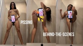 BTS Filming Custom Pee Video