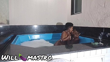 Putaria gostosa na hidro PRETA FOGOSA