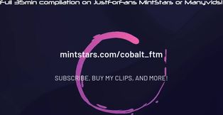 Cobalt FTM Hole Ruined Purple Plug Fisting Cum Flood