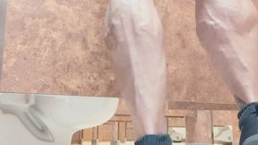 Calf raises before the movie