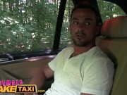 FemaleFakeTaxi Massive tits cabbie wants cock on the backseat