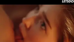 Ukrainian GF gives romantic lesbian love