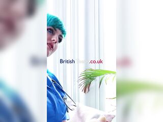 Student Nurse Tells YOU How To Jerk off For Her