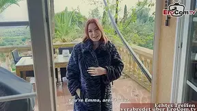 German chubby Teen next door meet and fuck at real Userdate POV