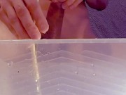 Bladder Training Time! 1.5 Liters (Pissing made me Cum) - Preview
