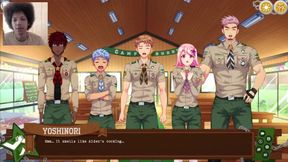 Scoutmaster wrecked the buddy in raw gay yaoi hell