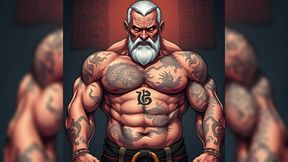 Ai Muscle and Fantasy Tatoo Men