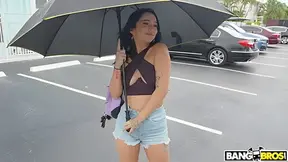 Penis Icing On Her Pussy With Kiana Kumani