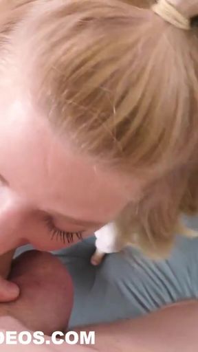 Thrilling moment from &quot;HER FIRST THREESOME TEENY PUSSY FUCKED AND CREAMPIED&quot;