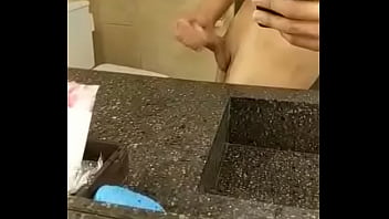 Masturbating In Front Of A Mirror