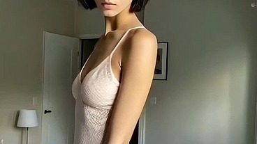 Chapters 1+2. young skinny Indian girl Shila enjoys sex with a big cock. AI-generated