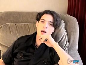 Big-dicked David Solo Stroking