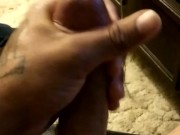Jacking off while watching porn
