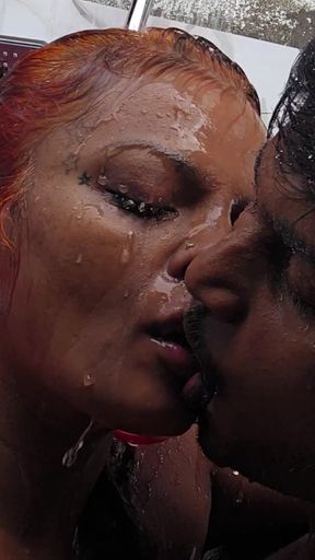 Bathroom Romance Blowjob and Pussy Fuck Nilmini Sheron