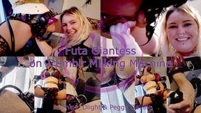 Futa Giantess Jasmine_Dlight & Peggy DeVille - Milked by Tremblr Machine & Deeply Fisted
