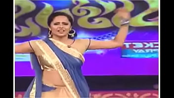 WAPWON.COM hot navel show by hot anchor anasuya