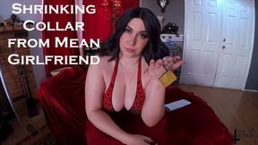 Shrinking Collar from Mean Girlfriend SD NOT VR! - A Magic Shrink JOI Cum Countdown to Multiple Orgasms from Cruel Giantess