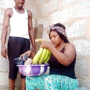 Beautiful Plantain Seller..