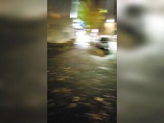 Cumming in public