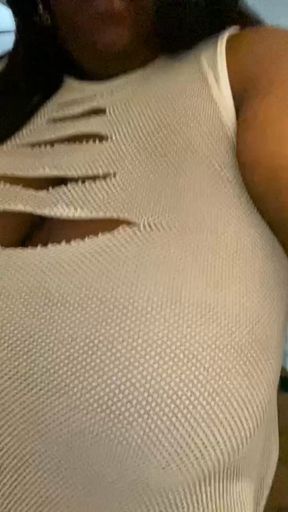 Quick cum & titty jump