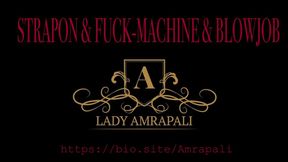 STRAPON & FUCK-MACHINE & BLOWJOB