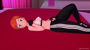 Horny Gwen Tennyson Seduces Ben Ten After Sport Day in Uncensored 3D Hentai Animations