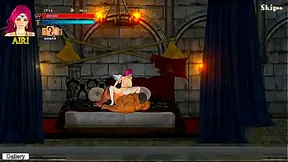 Pink-Haired Beauty Takes On Massive Stud in Guilty Gear Hell 2 Hentai Adventure