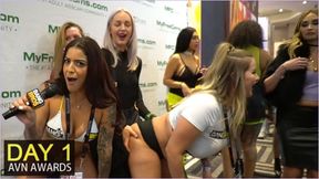 Sexy - Day 1 Of The 2020 AVN Awards In Las Vegas!