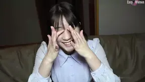 Asian Angel worships cock