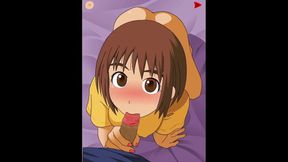 Animated 3some with Fuka Ayase