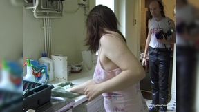 Tracys Amateur Photoshoot at Her House