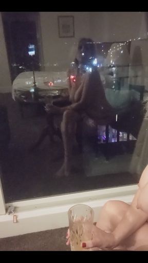 Trying to Be a Little Bit Arty with My Reflection in the Window Did It Work