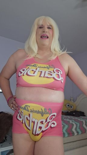 Daddy wants me to be a Blonde Bimbo Fuck Doll!